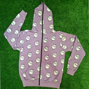 Hommes 2025 haute qualité hommes 100% coton à capuche plein écran impression régulière lavé Technique personnalisé hommes sweats à capuche hommes - Product Image 1