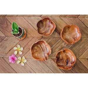 Bol de service en bois massif le plus vendu, ustensiles de cuisine en bois faits à la main pour la maison, les restaurants et les hôtels - Product Image 2