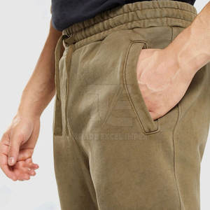 กางเกงจ็อกเกอร์ผู้ชายไซส์ใหญ่สำหรับใช้งานกลางแจ้ง ผ้าฝ้าย 100% ซักแล้ว สำหรับออกกำลังกาย โดย Trade Excel Impex - Product Image 3