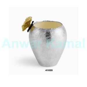 Luxury <b>Unique</b> Handmade Metal Flower <b>Vase</b> for Home Decoration Wedding Tabletop Centerpiece Flower Pot - Product Image 4