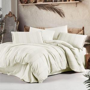 Juego de funda nórdica Aarakis V5 Ecru, tamaño doble con clase y diseño elegante - Product Image 2