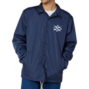 เสื้อแจ็คเก็ตกันลมสำหรับผู้ชายเสื้อโค้ทสีทึบสำหรับฤดูหนาวเสื้อโค้ทแจ็คเก็ตกันลมแบบลำลองออกแบบโลโก้ได้ตามต้องการ - Product Image 1