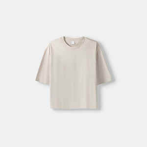 Nouveau T-shirt Boxy Fit 100% coton pour hommes de haute qualité personnalisé meilleur fabricant/T-shirt Boxy Fit personnalisé de fournisseur d'usine - Product Image 6