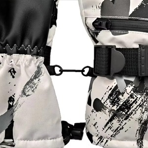 Haute meilleure qualité taux raisonnable hiver neige gants d'hiver chaud hommes coupe-vent imperméable pour gants de Ski meilleure qualité faible taux - Product Image 6