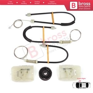 BWR5517 Power Window Regulator Repair Kit Front Right <b>Door</b> for Passat B8 3G CB Magotan B8L 3G0837462 - Product Image 2