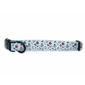 Leopard Pattern Dog Collar Adjustable Pet Neck Collar with Quick Release Buckle and Metal D Ring - Product Image 4