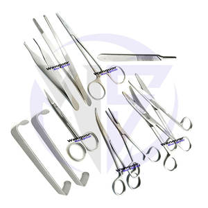 Juego de instrumentos quirúrgicos menores, herramientas de disección de 11 piezas más vendidas con fórceps delicados para uso médico - Product Image 3