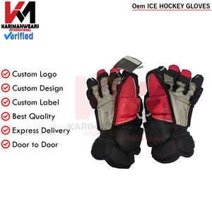 Guantes de hockey sobre hielo personalizados OEM Colores del equipo Envío global rápido Guantes de hockey sobre hielo personalizados OEM Acolchado de primera calidad Protección fuerte - Product Image 6