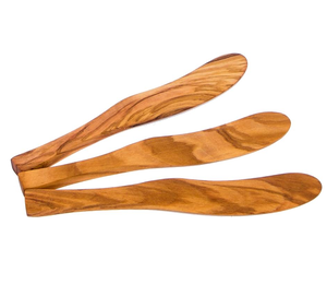 Ensemble de 4 trancheuses à fromage en bois couteau à beurre ensemble outil de coupe couteau de coupe beaux objets d'artisanat naturels - Product Image 2