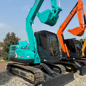 Mini-Excavatrices Kobelco SK35SR/SK55/SK75/SK50/SK60/SK60-C/SK60-8/SK60SR/SK40/SK40SR à Chenilles en Caoutchouc, Excavatrices Frontales, Tracteurs - Product Image 1