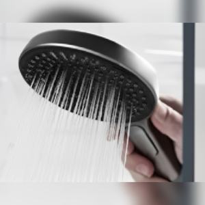 Matte Black Shower <b>Panel</b> System With Ceramic Valve Three Function Waterfall Rainfall Massage Wholesale - Product Image 3