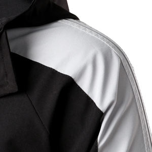 Chaqueta Bomber Informal con Capucha de una Sola Pieza para Hombre, Nueva Marca, Otoño, Impermeable, Moda para Exteriores, Color Sólido - Product Image 4