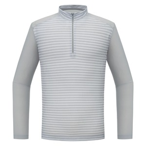 T-shirt à fermeture éclair Ice Dot Stripe pour hommes REWMTSM23013 - Product Image 1
