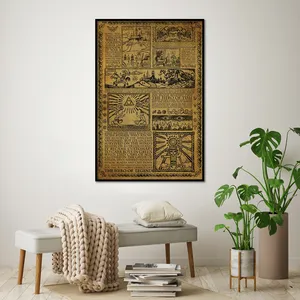 Affiche de l'histoire du héros de la Légende de Zelda pour décoration murale - Product Image 4