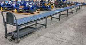 Machine d'emballage automatique de cartons sur convoyeur, construction en aluminium, vitesse réglable pour usage domestique, logistique d'entrepôt, Vietnam - Product Image 2