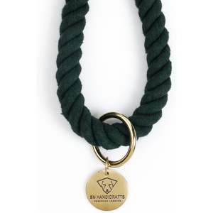 Correa para Perro Hecha a Mano de Primera Calidad, Color Verde Medio Degradado, Linda Correa de Nailon Trenzado con Patrón Sólido, Correa para Perro con Diseño Atractivo - Product Image 2