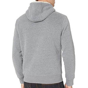 Mode hommes blanc bonne qualité pull personnalisé sweats coupe ample coton éponge pull à manches longues hommes sweats à capuche - Product Image 6