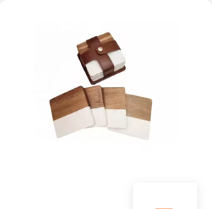 Sous-verres de luxe sous-verres en os faits à la main pour la décoration de la salle à manger sous-verres en incrustation d'os de luxe napperons napperons et coussinets vaisselle décor - Product Image 4