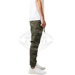 Men Casual Street <b>Joggers</b> with Nonwoven Cotton Canvas Fabric Windproof <b>Lightweight</b> for Running Gym & Daily Use - Product Image 2