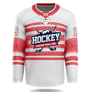 IGH-Jersey con estampado de sublimación para hombre y mujer, jersey de hockey con cordones y logotipo personalizado de calidad para jóvenes - Product Image 1