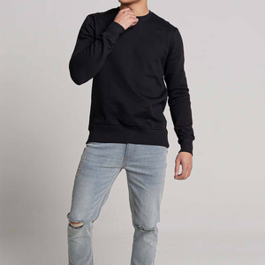 Fabricant professionnel de sweats à capuche personnalisés pour hommes, sweat-shirt à col rond en molleton, coton, meilleur matériau, impression brodée, vente en gros - Product Image 3
