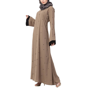 Mejor calidad antiguo Abaya y Color claro Hijab nuevo diseño único para decoración logotipo personalizado al por mayor - Product Image 2