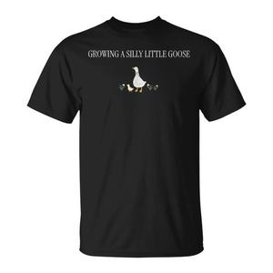 Camiseta de anuncio de embarazo Silly Little Goose para futuros padres - Product Image 1
