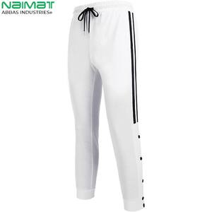 Pantalons de haute qualité à plusieurs poches, légers, respirants, coupe-vent, 100% coton, taille élastique, logo personnalisé en gros - Product Image 5