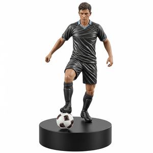 Statuetta Calciatore in Resina PVC con Design Personalizzato, Giocattolo Action Figure, Modellino da Collezione Unisex Decorativo - Product Image 1