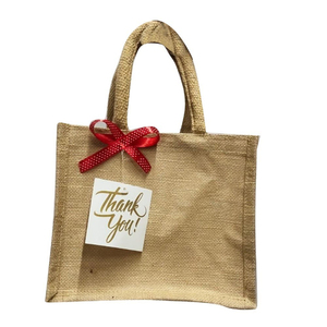 KVR Custom Logo Reusable Jute <b>Tote</b> <b>Bags</b> Natural Fashion Wholesale Burlap Gift Beach Grocery Shopping KVR Jute Groceries - Product Image 3