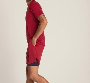 กางเกงขาสั้นกีฬาเทนนิสแบบลำลอง แห้งเร็ว ระบายอากาศได้ดี ผลิตจากโพลีเอสเตอร์ 100% คุณภาพสูงจากโรงงาน (OEM)  รับสกรีนชื่อทีมตามสั่ง สำหรับผู้ชายและผู้หญิง - Product Image 2