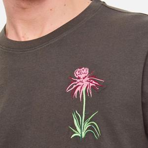 เสื้อยืดผ้าฝ้าย100% สำหรับผู้ชายเสื้อยืดปักโลโก้ด้วยผ้าถักลายพื้นทำเองได้ - Product Image 6