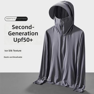 Nouvelle Veste de Protection Solaire en Soie Glacée pour l'Extérieur Modèle 2026 - <span class=keywords><strong>Manteau</strong></span> Léger et Respirant Anti-UV pour Hommes et Femmes - Product Image 4