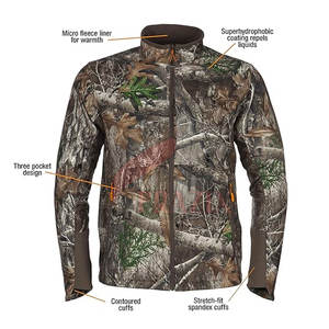 Chaqueta de Caza para Hombre, Cálida, Resistente al Viento y al Agua, para Aventuras, Chaqueta de Caza Impermeable con Camuflaje - Product Image 3