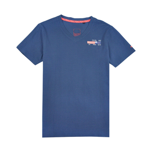 T-shirts 100% coton pour hommes en col rond régulier à manches courtes T-shirt pour homme en gros pas cher prix d'usine - Product Image 3