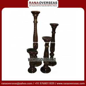 Portavelas de madera de gran calidad para interiores, decoraciones decorativas para eventos, decoraciones de boda a buen precio - Product Image 3