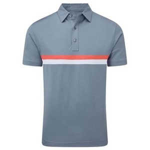 Conception solide décontracté hommes pour chemises Jersey respirant à manches courtes coton grande taille 220g Sports d'été - Product Image 1