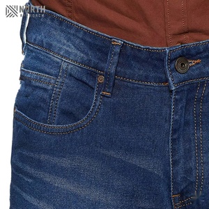 Meilleur prix, jeans décontractés pour hommes de haute qualité, fermeture éclair unie, logo personnalisé, nouvelle arrivée, dernier design, style hip-hop, hiver, OEM - Product Image 6