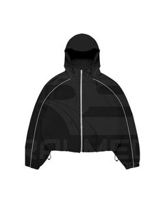 Chándal de Pantalón y Chaqueta con Líneas Reflectantes 100% Nailon, Impermeable, Informal, Cortavientos para Hombre - Product Image 5