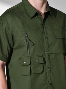 Camiseta Deportiva de Manga Corta Personalizada para Hombre, Camiseta de Malla con Detalles en Relieve para Actividades al Aire Libre - Product Image 5