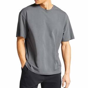 Fabrication de vêtements, t-shirts pour hommes, manches courtes, vêtements d'été, vente en gros, best-seller, décontracté, uni, 100% coton, t-shirts pour hommes - Product Image 4