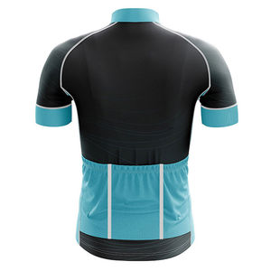 Dernier modèle d'uniforme de cyclisme avec impression de logo personnalisé le plus populaire ensemble d'uniformes de cyclisme à manches courtes à prix réduit - Product Image 2