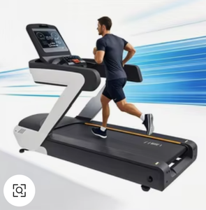 Professionelles Laufband mit 200 kg Tragkraft und 25 km/h Geschwindigkeit für Fitness-Studios, Multifunktionales Trainingsgerät mit LCD-Touchscreen-Panel, Elektrisch - Product Image 1