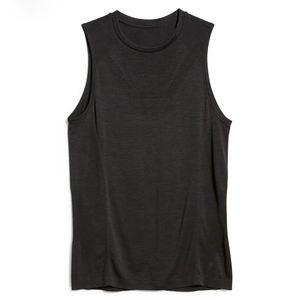 Camisetas de Gimnasio para Hombre OEM, Camiseta sin Mangas de Algodón Transpirable, Ropa Deportiva de Compresión, Ropa Deportiva de Poliéster a la Moda, Informal de Punto para Fisicoculturismo - Product Image 5