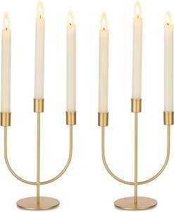 Portavelas de hierro de diseño moderno para pared, candelita hecha a mano, bodas de Navidad, Hotel, restaurante, decoración del hogar inspirada en INS - Product Image 2