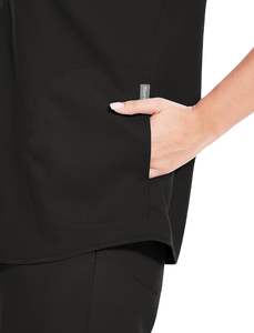 Moda Jogger Scrubs Uniformes Conjuntos para mujeres Hospital Médico Scrub Trajes Uniformes de enfermería Venta al por mayor Algodón Spandex - Product Image 5