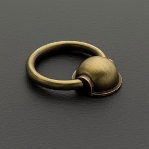 Poignée de porte de placard antique brossée, nouveau style chinois, luxe léger, en alliage de zinc, pour la décoration de la chambre à coucher, Rajwadi - Product Image 3