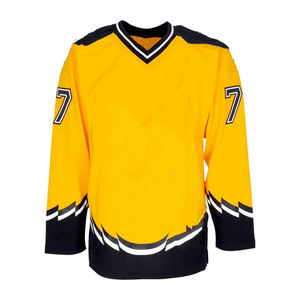 Camiseta de hockey sobre hielo por sublimación personalizada al por mayor, uniforme de equipo transpirable de secado rápido, Proveedor de Ropa de hockey a granel OEM - Product Image 1