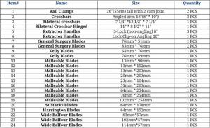 ชุดเครื่องมือผ่าตัดกระดูกและข้อ MEDZORA SURGICAL MS-3072 ระดับ Class I ได้รับการรับรองมาตรฐาน ISO13485 ผลิตจากสแตนเลสสตีล สำหรับการผ่าตัดช่องท้อง พร้อมใบรับรอง CE - Product Image 2