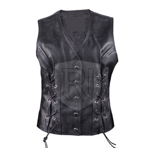 Chaleco de Cuero Casual para Hombre, Transpirable, con Colores y Logotipo Personalizados, Nuevo en Stock para la Temporada de Invierno, Servicio OEM - Product Image 1